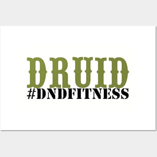 #DNDFitness Druid! Posters and Art